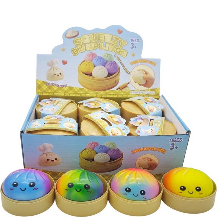 Kawaii Dumpling Slow Rise Sensory Squishy Toy