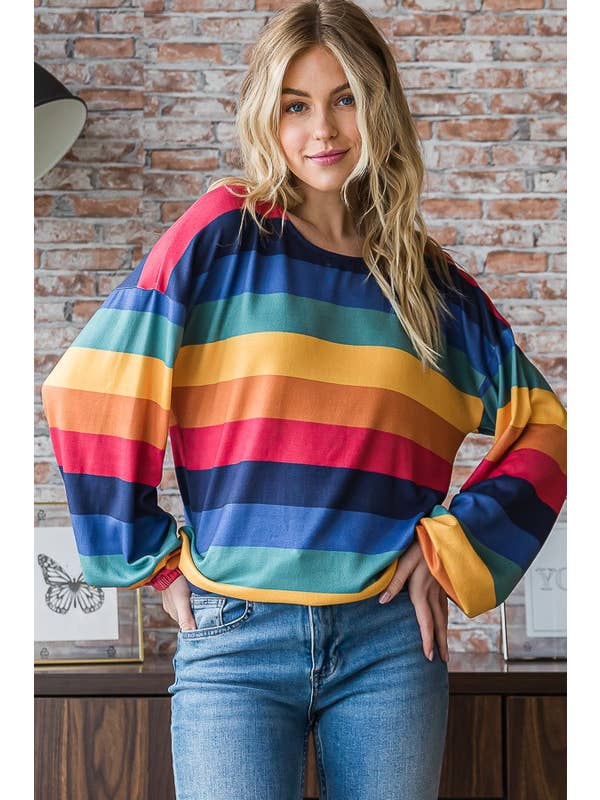 ET7332-11 Stripe Top