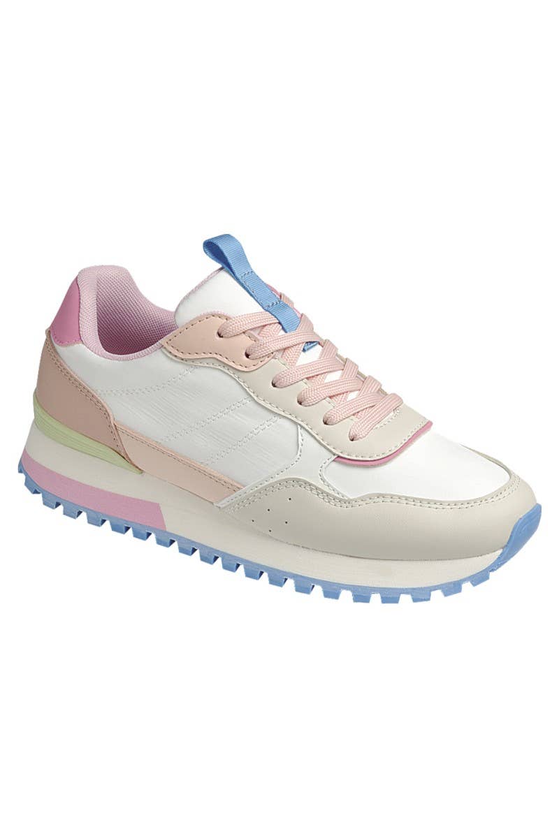 Women Lace Up Sneaker Shoes FL-DEMAND-03