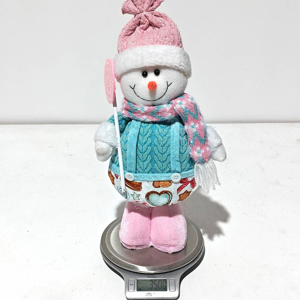 Christmas Decoration Pink Telescopic Doll Ornament HB093