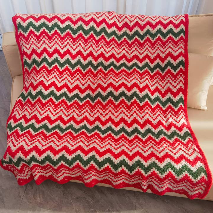 Christmas Tree Snowflake Santa Fleece Sofa Throw Blanket