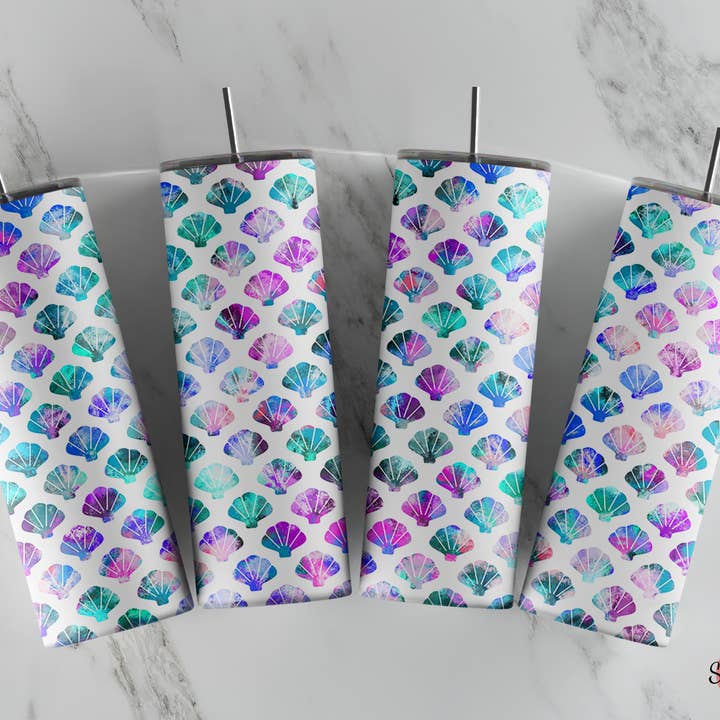 Mermaid Tumbler, Ocean Tumbler, Beach Tumbler, Beach Gift