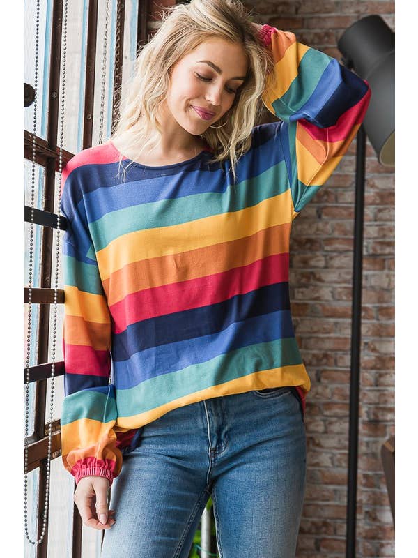 ET7332-11 Stripe Top