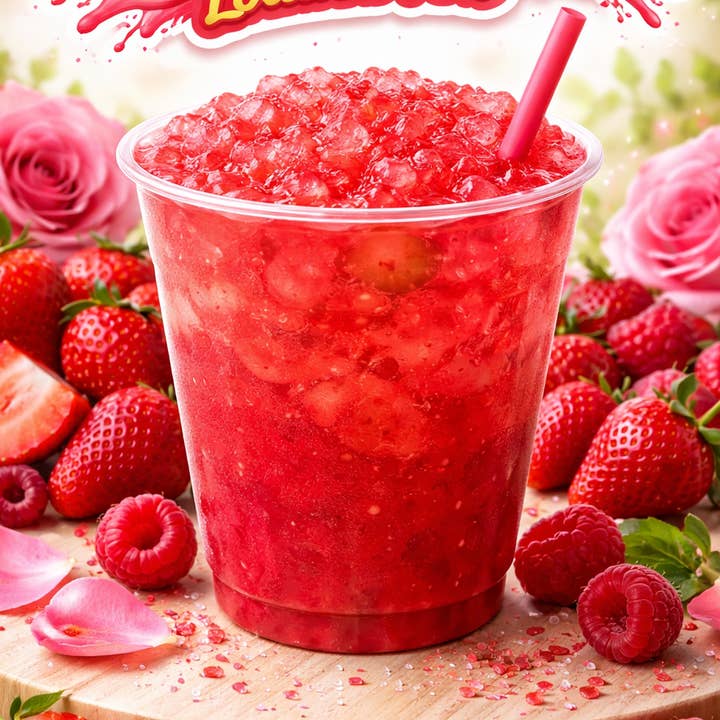 Strawberry Rose Loaded Tea Dry Mix