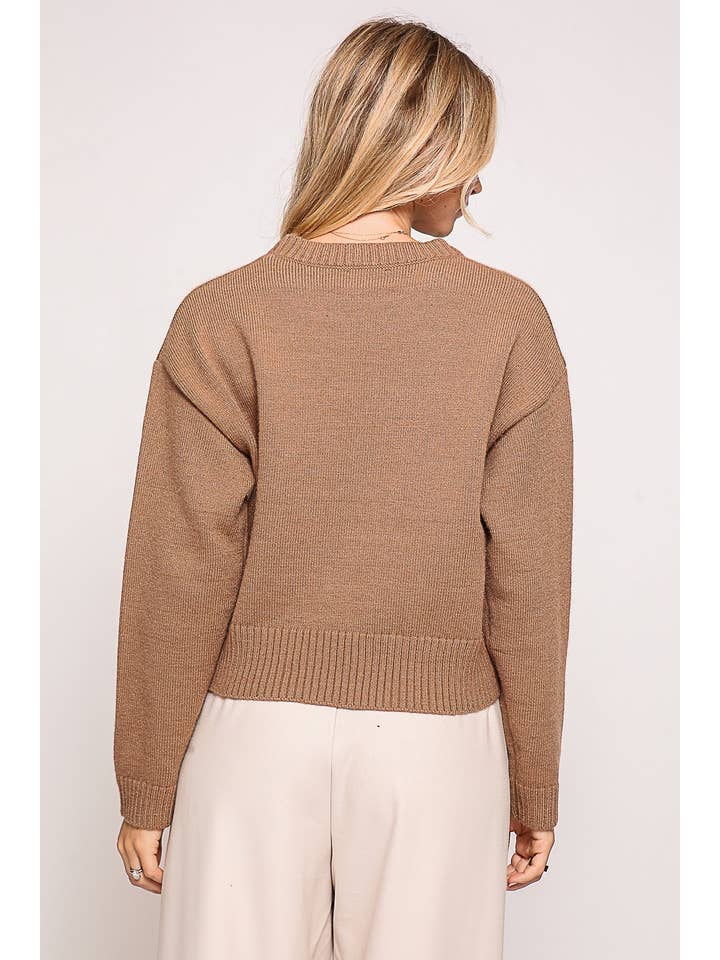 Ribbon Lace Sweater