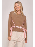 Ribbon Lace Sweater