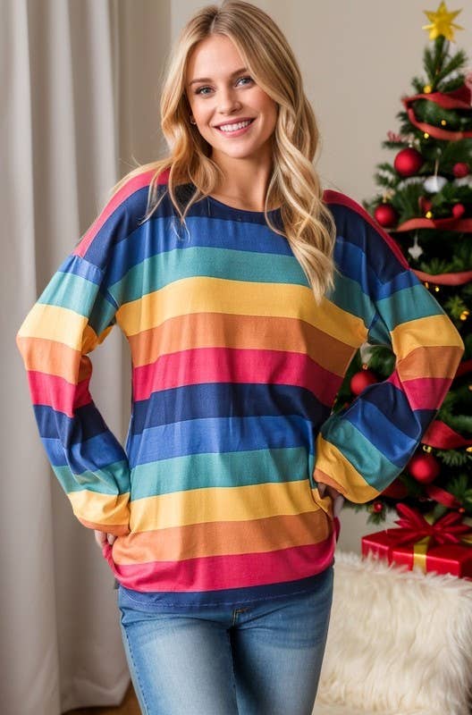 ET7332-11 Stripe Top