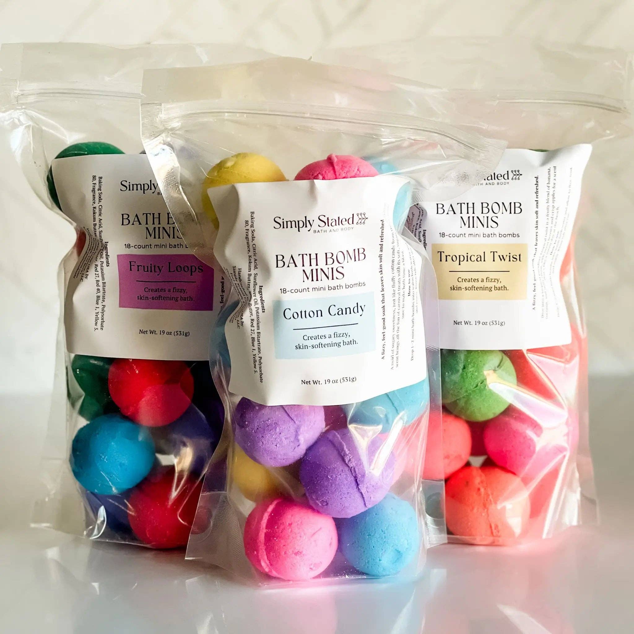 Fruity Loops Bath Bomb Minis (18-count)