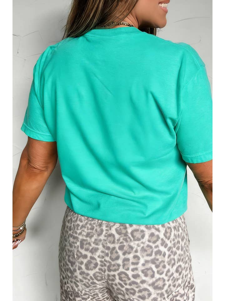 Patchwork Flower Printed Casual T Shirt (S-3XL)