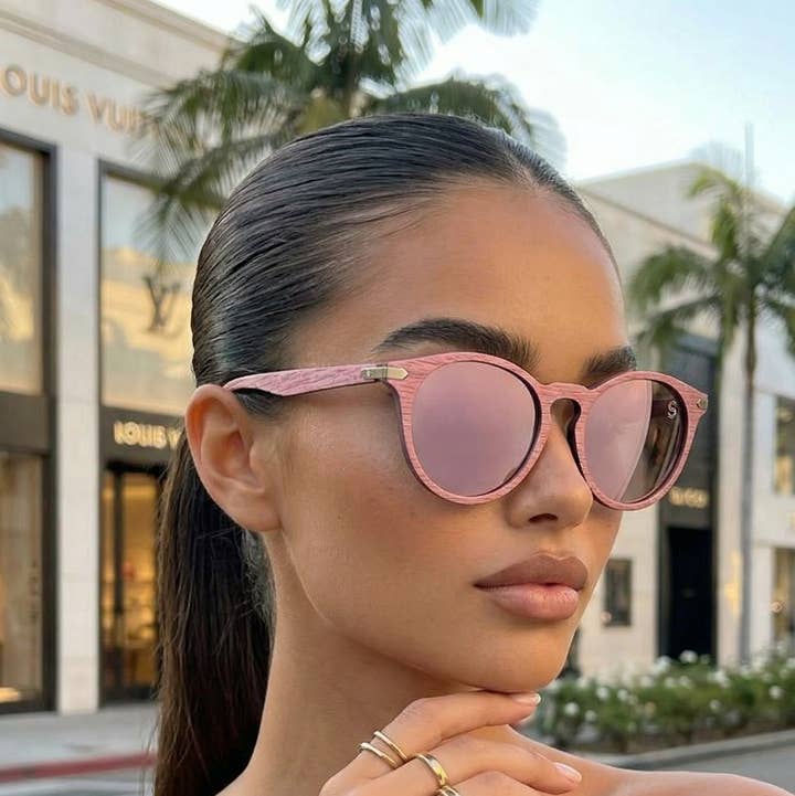 Santorini Rose Sunglasses