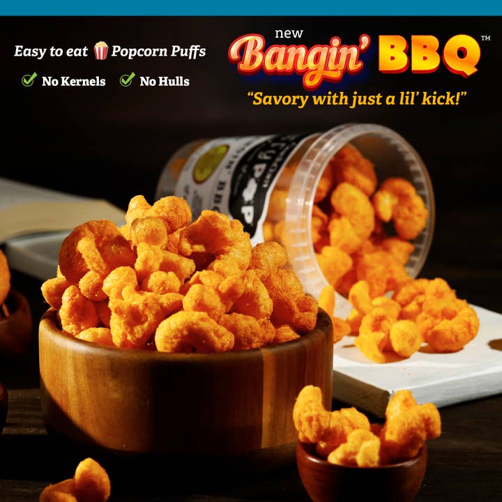 Crack Corn / Puffy Pop - Bangin' Bbq (4 oz)