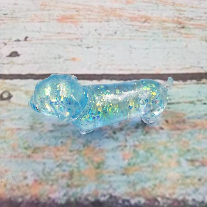 Sausage Dog Puppy Pop Toys 3D Squeeze Fidget Toys