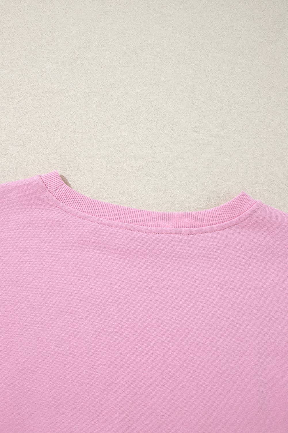 Color Block Exposed Seam Side Slits Sweatshirt