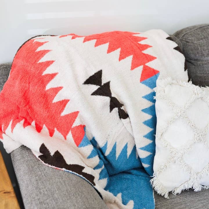 Aztec Throw Blanket