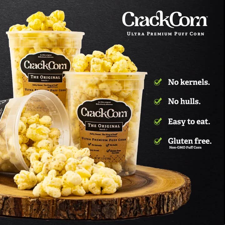 Crack Corn / Puffy Pop - Birthday Cake - No Hulls! (4 oz)