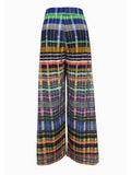 Color Block Striped Pants