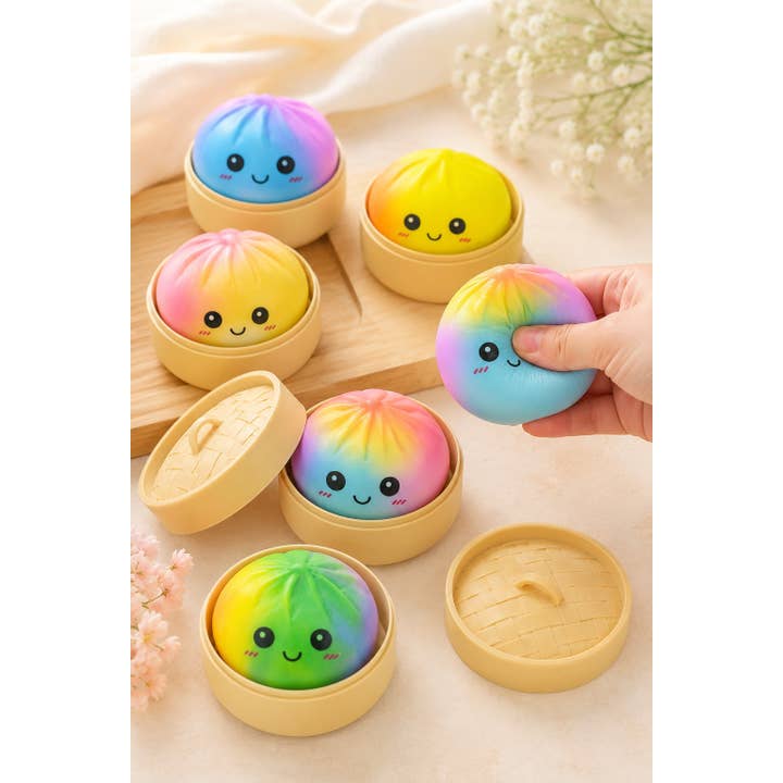 Kawaii Dumpling Slow Rise Sensory Squishy Toy