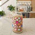 16oz Colorful Seashells Glass