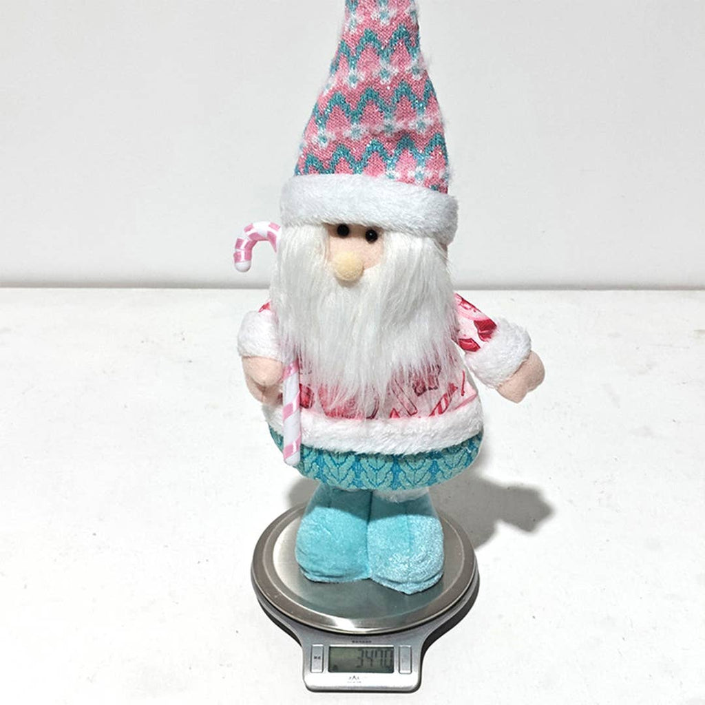 Christmas Decoration Pink Telescopic Doll Ornament HB093