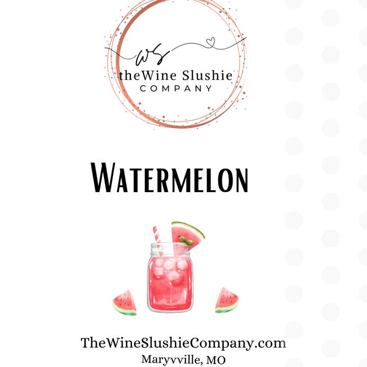 Watermelon Wine Slushie Mix
