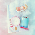 Baby Soft Candle In Blue Or Pink